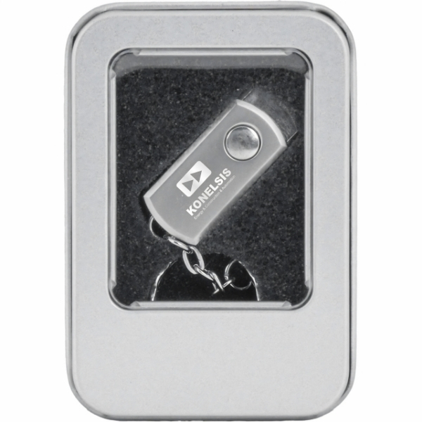 Kişiye Özel Anahtarlık Metal Usb Flash Bellek 32 Gb görsel